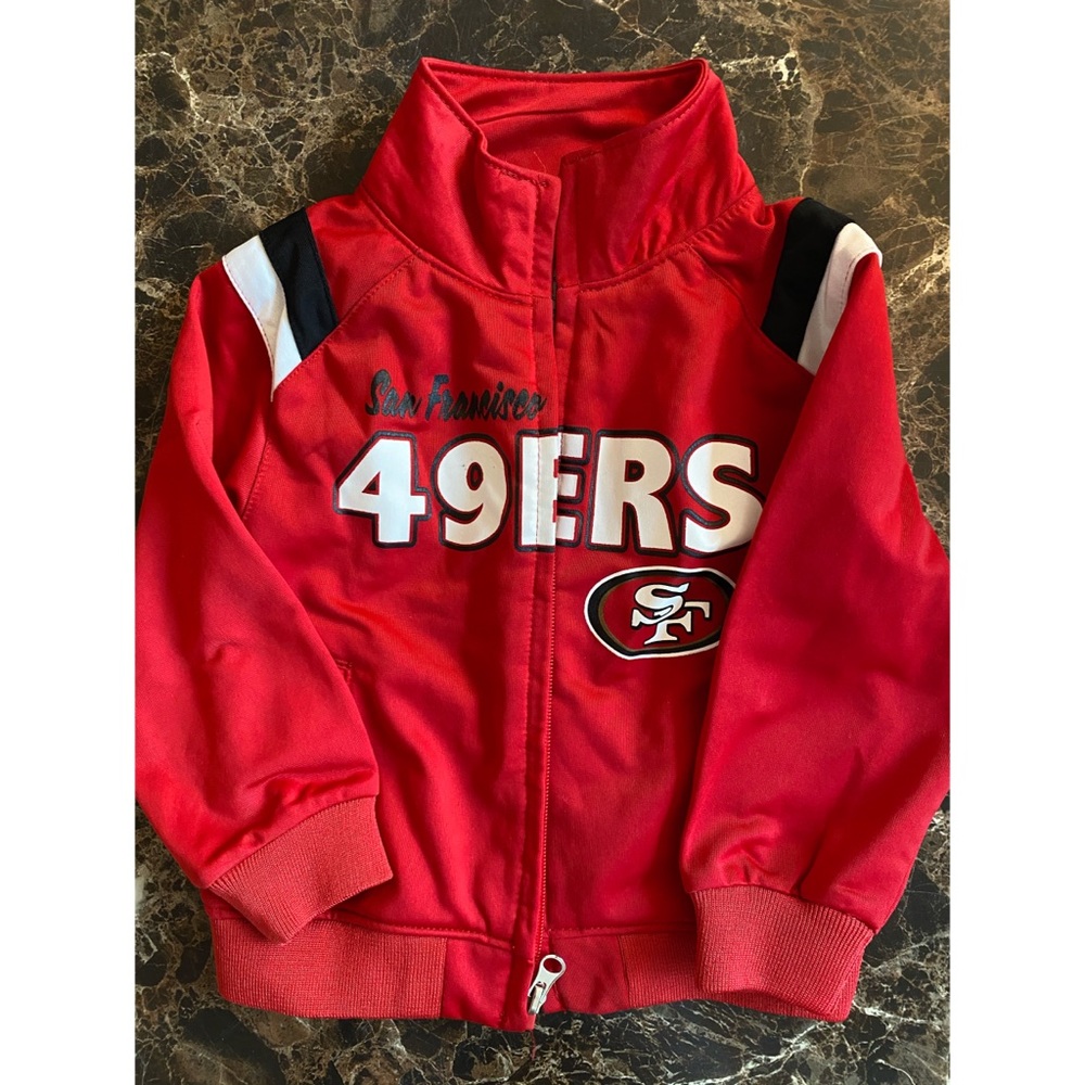 Toddler Boy 49ers Zip Jacket